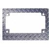 Diamond Plate Biker License Plate Frame Diamond Plate Biker License Plate Frame